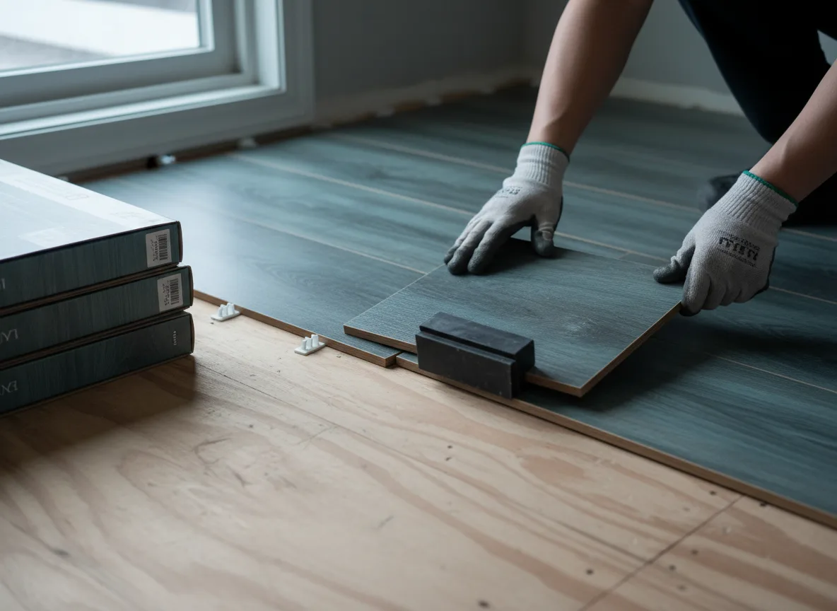 Luxury Vinyl Plank Installation company in Haddam, KS